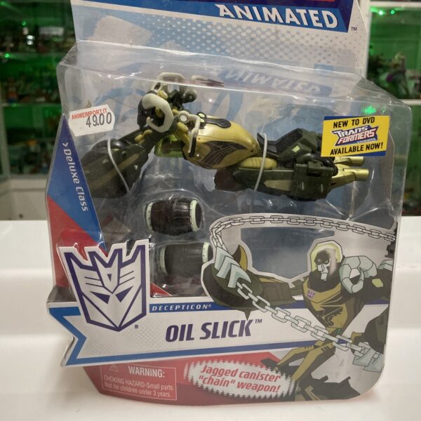 Transformers Hasbro ANIMATED Serie Decepticon Oil Slick - immagine 3