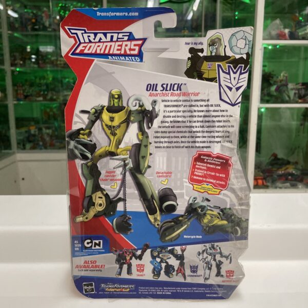 Transformers Hasbro ANIMATED Serie Decepticon Oil Slick - immagine 4