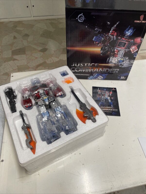 Tryace Toys TT-01 Justice Commander ABS Die-cast 32cm Optimus Prime - immagine 4