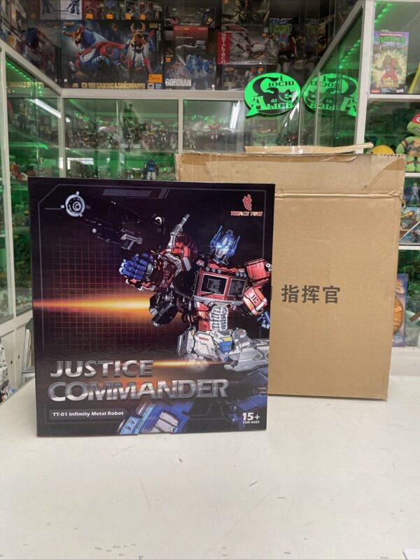 Tryace Toys TT-01 Justice Commander ABS Die-cast 32cm Optimus Prime