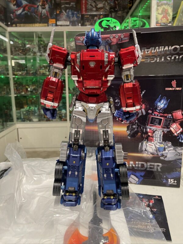 Tryace Toys TT-01 Justice Commander ABS Die-cast 32cm Optimus Prime - immagine 8