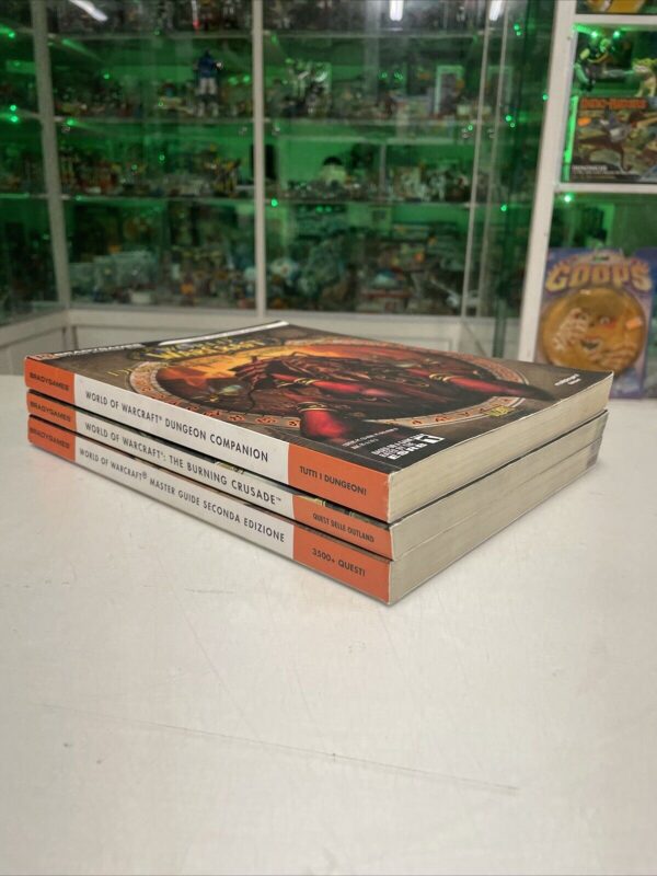 WORLD OF WARCRAFT MASTER GUIDE  set di 3 lotto - ITALIANO - immagine 3