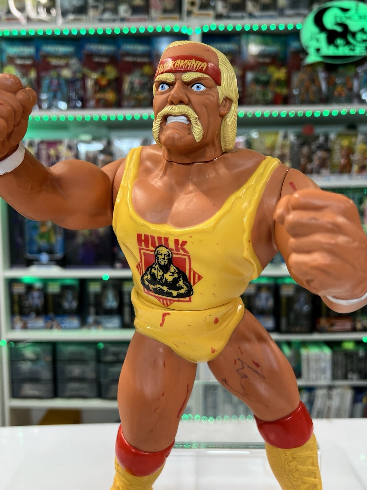 WWF Hasbro - Hulk Hogan Giant Talking - immagine 5