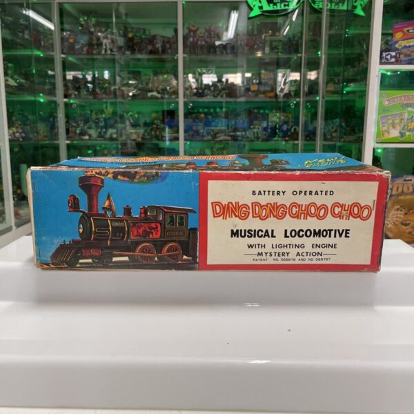 Yonezawa  Tin Toy 1960's -Japan Ding Dong Choo Choo Musical Locomotive - immagine 3