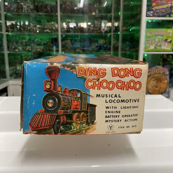 Yonezawa  Tin Toy 1960's -Japan Ding Dong Choo Choo Musical Locomotive - immagine 4