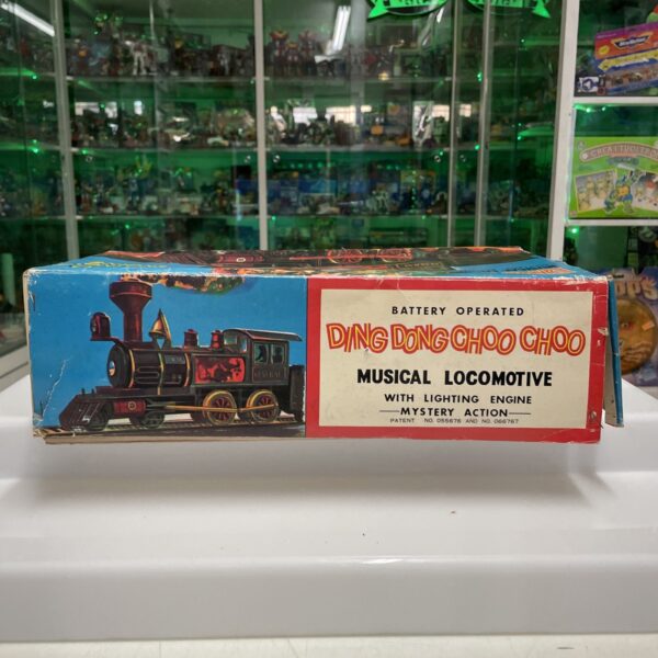 Yonezawa  Tin Toy 1960's -Japan Ding Dong Choo Choo Musical Locomotive - immagine 5