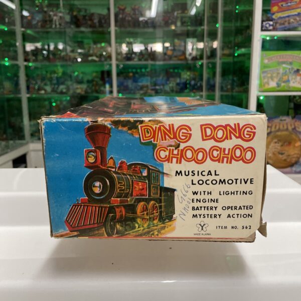 Yonezawa  Tin Toy 1960's -Japan Ding Dong Choo Choo Musical Locomotive - immagine 6