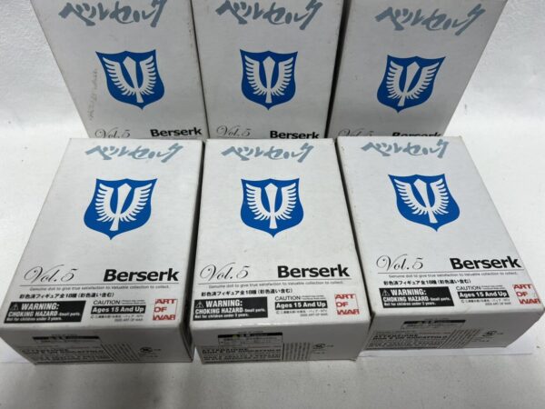 Art Of War - Serie Berserk - set vol.5 completo tutte e 6 Figure 10cm - immagine 4