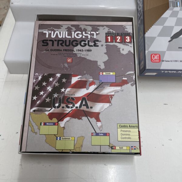 Asmodee GMT - TWILIGHT STRUGGLE Guerra Fredda  in italiano  - NUOVO Sigillato - immagine 6