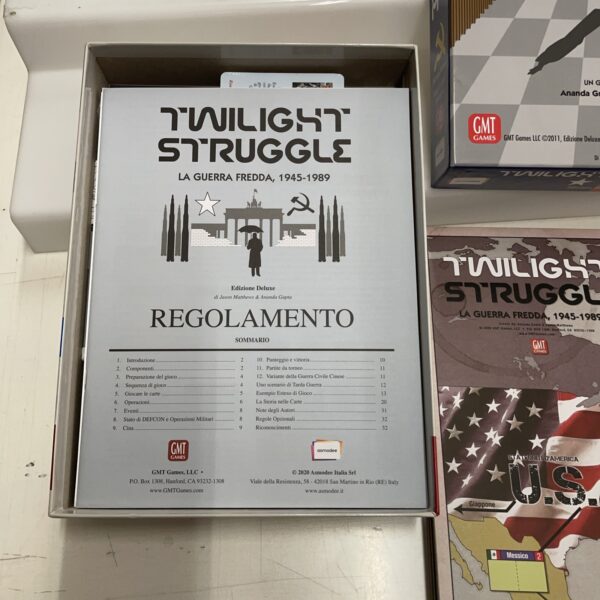 Asmodee GMT - TWILIGHT STRUGGLE Guerra Fredda  in italiano  - NUOVO Sigillato - immagine 7