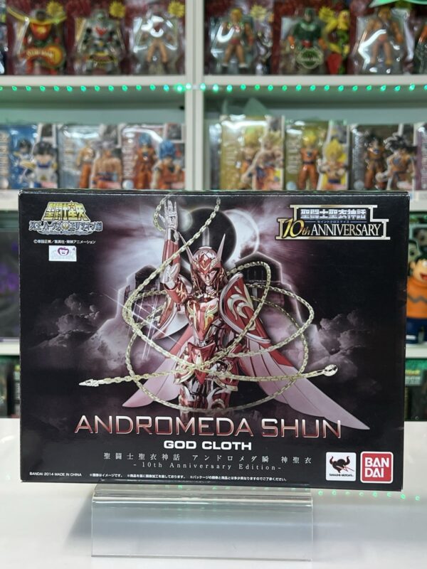 Bandai Myth Cloth - Hades Series - Shun Andromeda V4 God Cloth 10th Anniversary - immagine 3