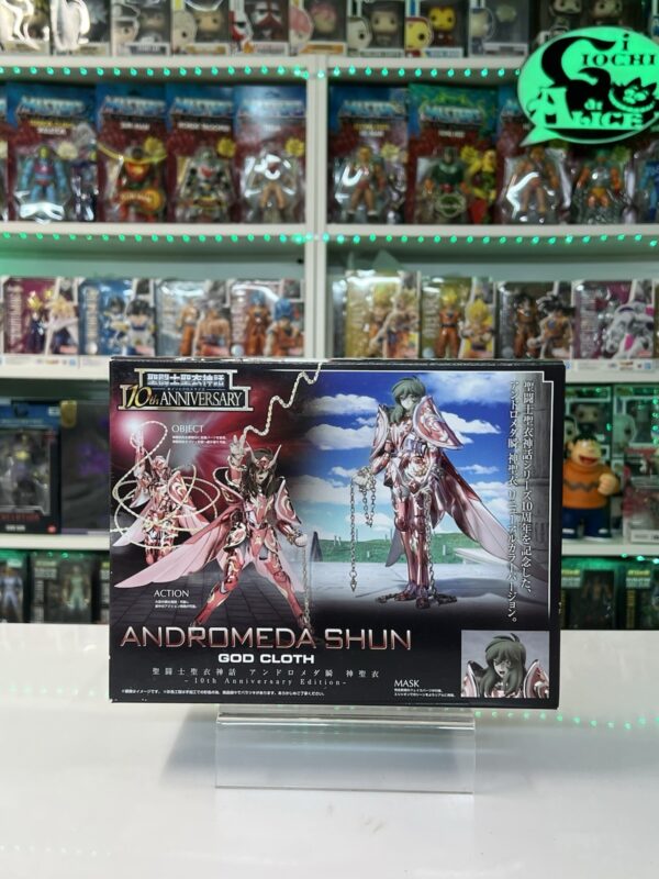 Bandai Myth Cloth - Hades Series - Shun Andromeda V4 God Cloth 10th Anniversary - immagine 4