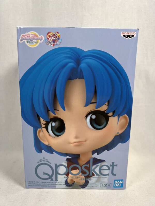 Bandai Qposket Sailor Moon Eternal Ami Mizuno A Color Version - immagine 3