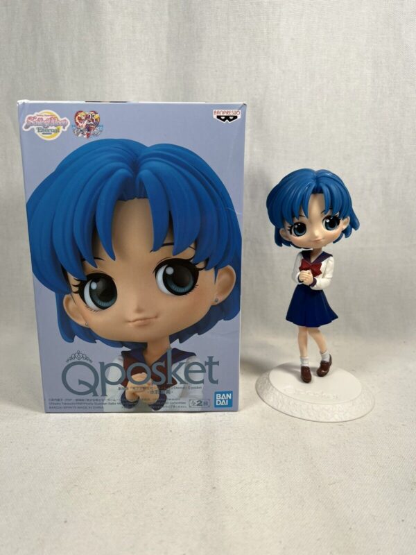 Bandai Qposket Sailor Moon Eternal Ami Mizuno A Color Version - immagine 7