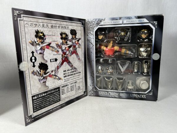 Bandai SAINT SEIYA JAPAN ver. RARE MYTH CLOTH Appendix Seiya Pegasus V3 new - immagine 6
