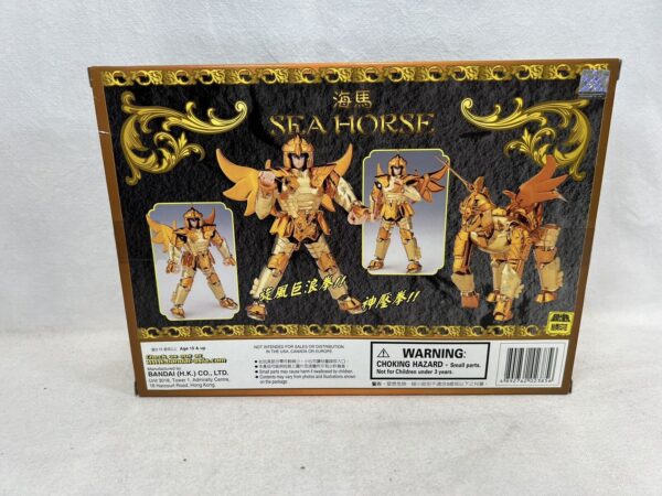 Bandai Saint Seiya 2004 HK I Cavalieri dello Zodiaco - Sea Horse - Die Cast - immagine 4