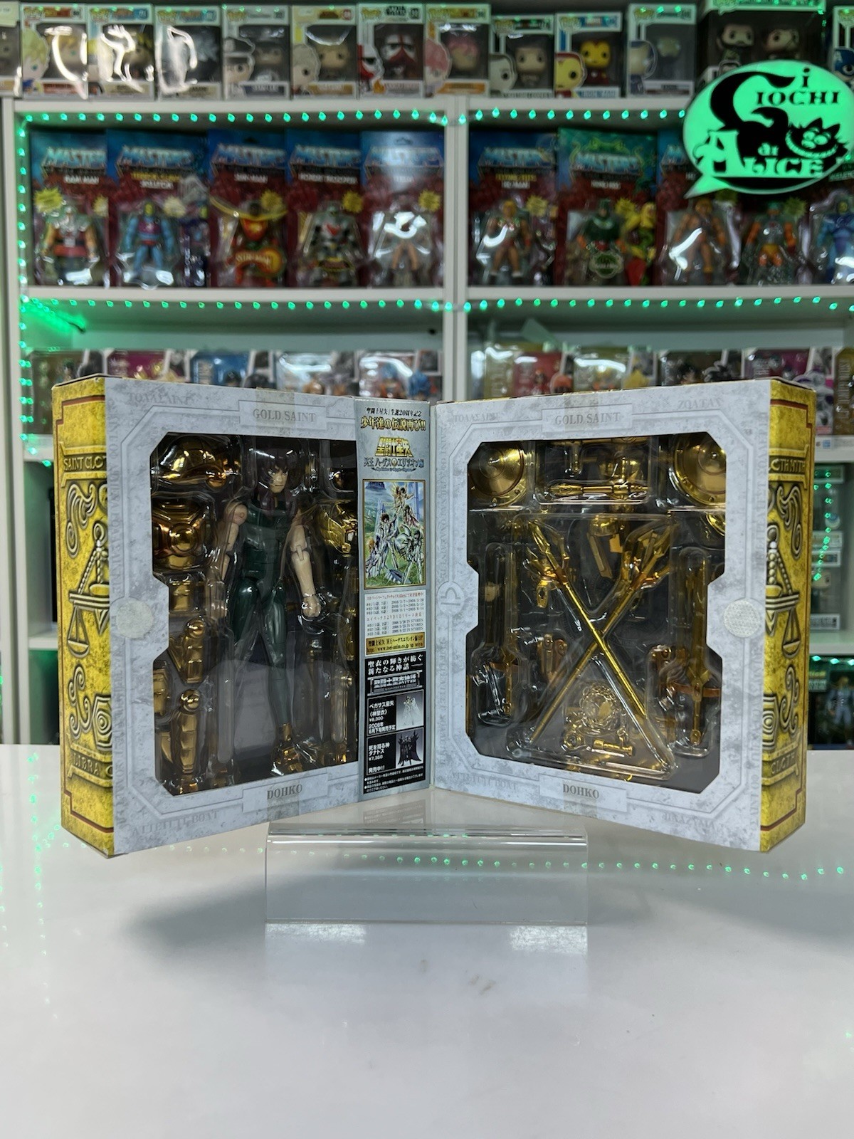 Bandai Saint Seiya Myth Cloth Serie Gold Doko Libra Bilancia - immagine 7