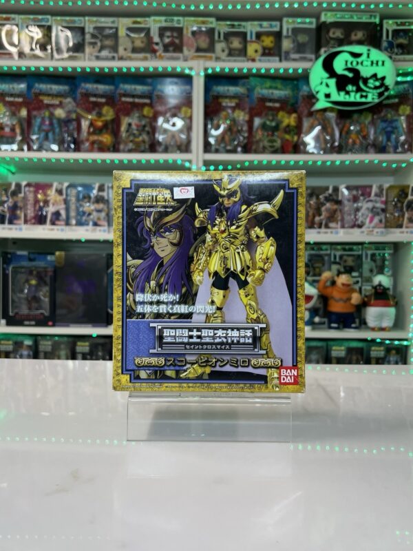 Bandai  Saint Seiya Myth Cloth Serie Gold Milo Scorpio Scorpione - immagine 3