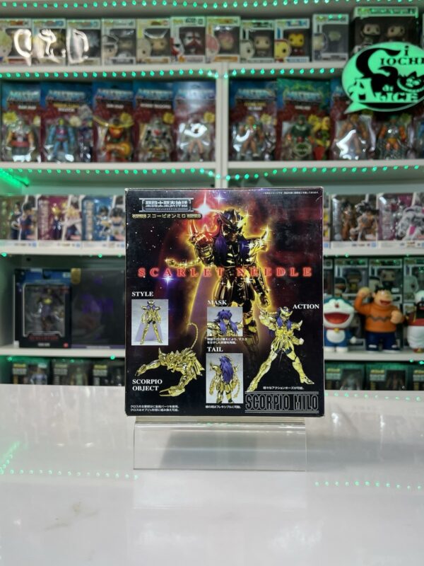 Bandai  Saint Seiya Myth Cloth Serie Gold Milo Scorpio Scorpione - immagine 5