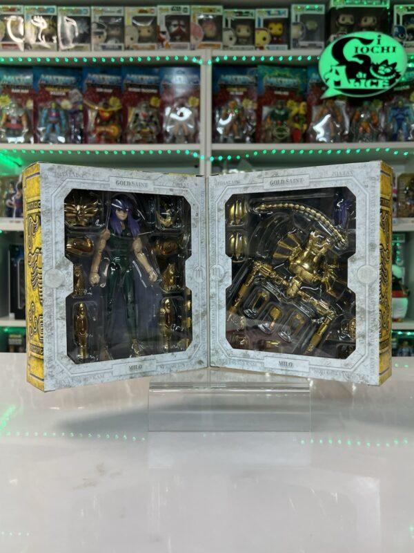 Bandai  Saint Seiya Myth Cloth Serie Gold Milo Scorpio Scorpione - immagine 7