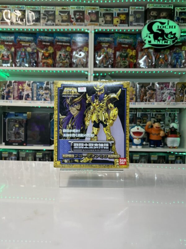 Bandai  Saint Seiya Myth Cloth Serie Gold Milo Scorpio Scorpione