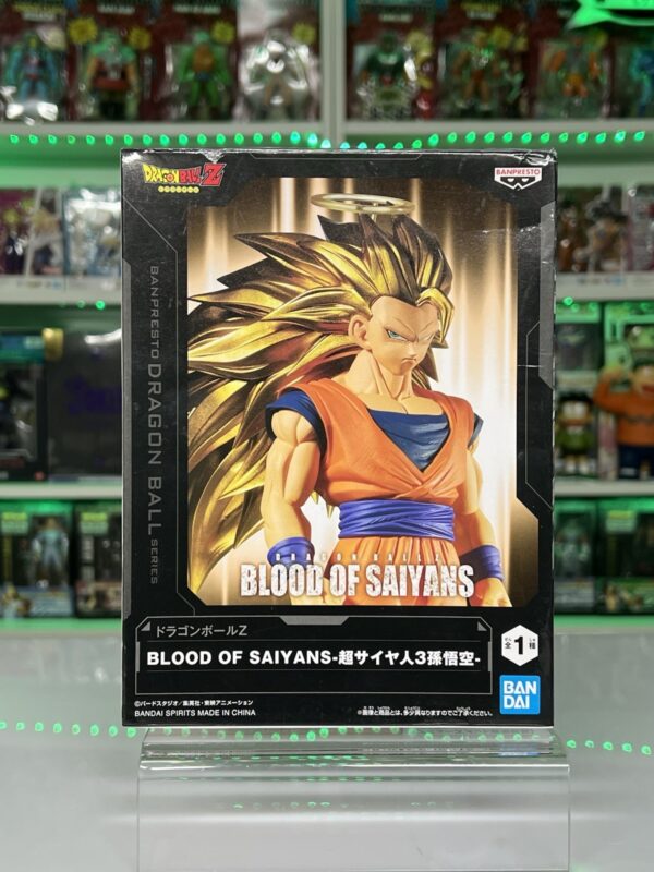 Banpresto Dragon Ball Z Blood Of Saiyans - Super Saiyan 3 Son Goku - immagine 3