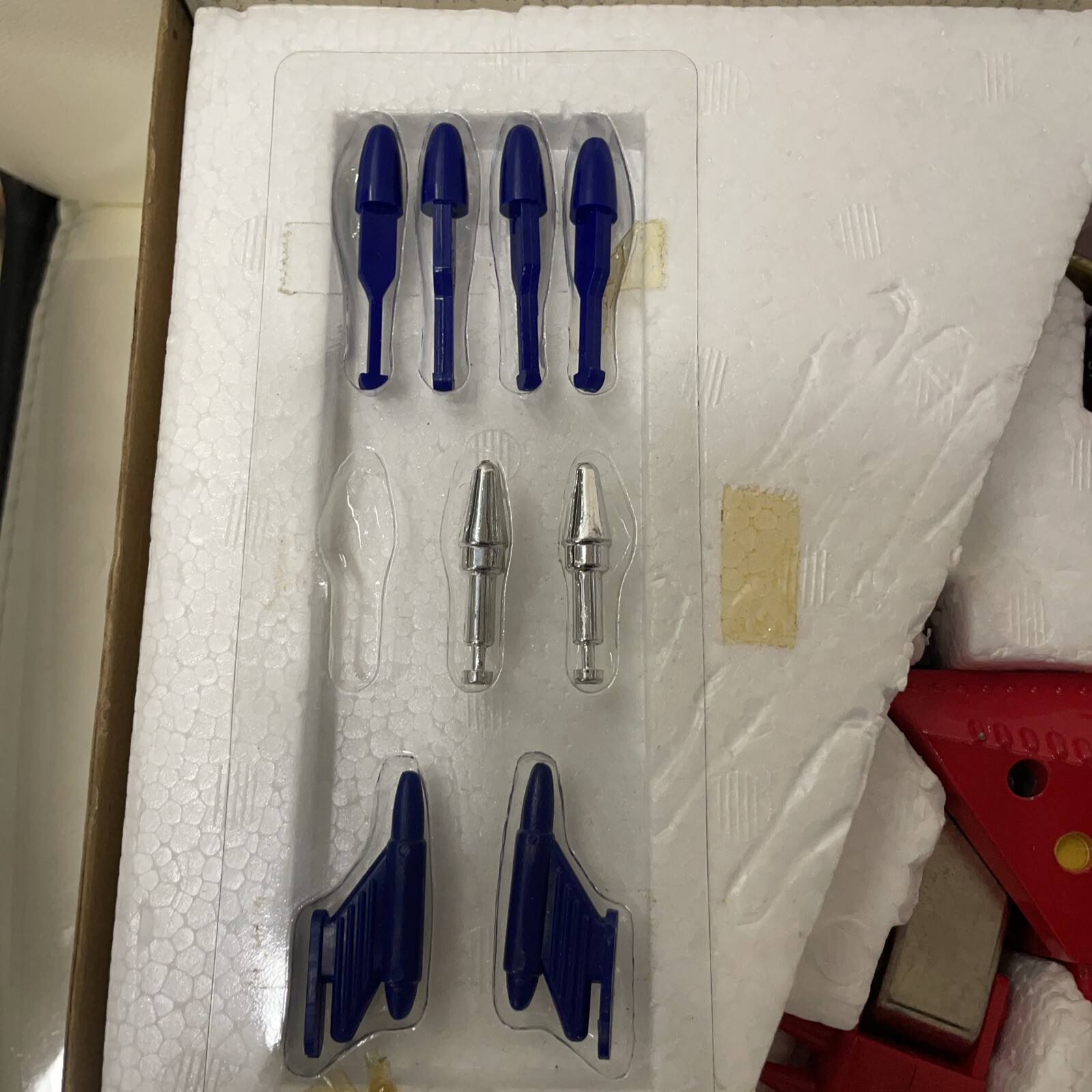 Bullmark Daibaron Set Dx Gasshin Chogokin Tokusatsu Vintage con Box 1980s Jap - immagine 13