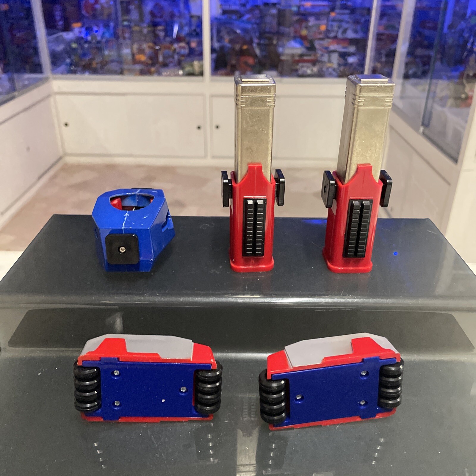 Bullmark Daibaron Set Dx Gasshin Chogokin Tokusatsu Vintage con Box 1980s Jap - immagine 20