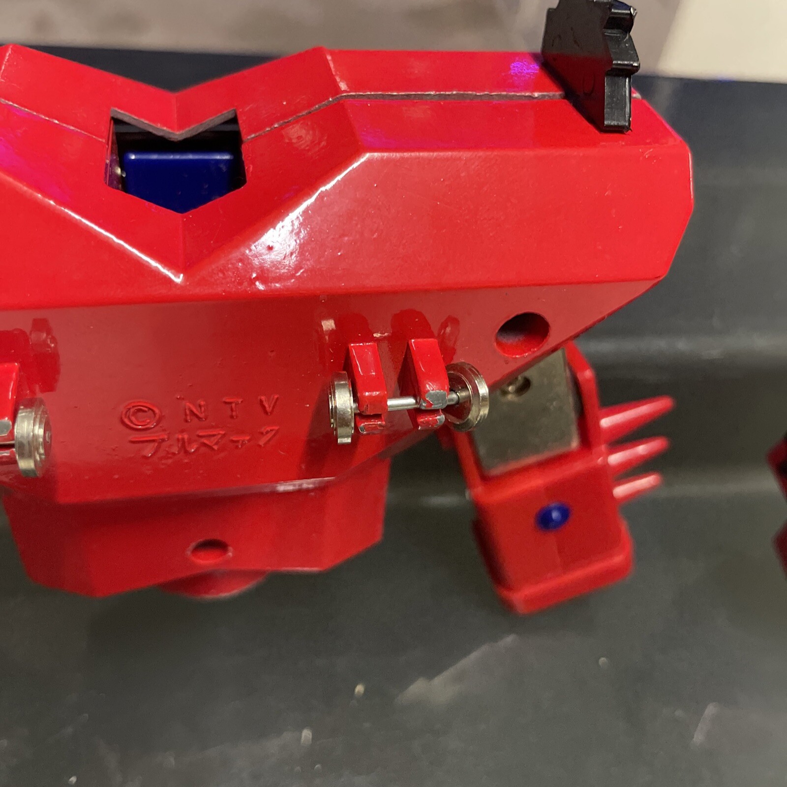 Bullmark Daibaron Set Dx Gasshin Chogokin Tokusatsu Vintage con Box 1980s Jap - immagine 23