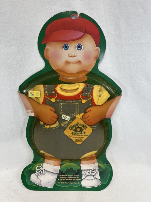 Coleco Outfit Romper Cabbage Patch Kids - Handy Carpenter New Moc Mint - immagine 3