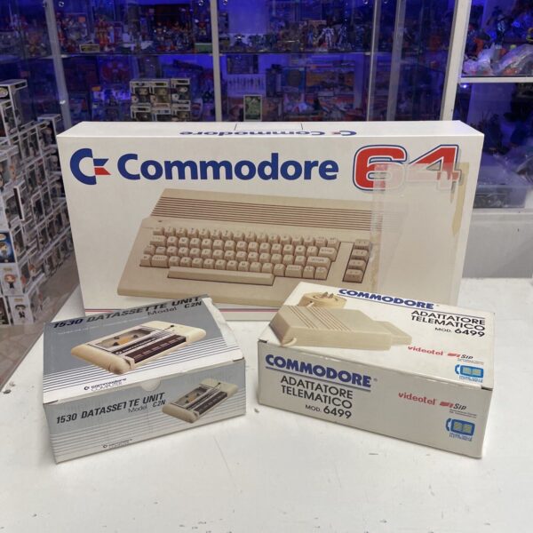 Commodore 64 C - C64 ( SEAT SIP ) 1530 Registratore 6499 Adattatore Telematico - immagine 5