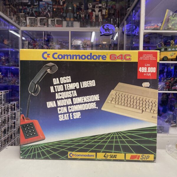 Commodore 64 C - C64 ( SEAT SIP ) 1530 Registratore 6499 Adattatore Telematico