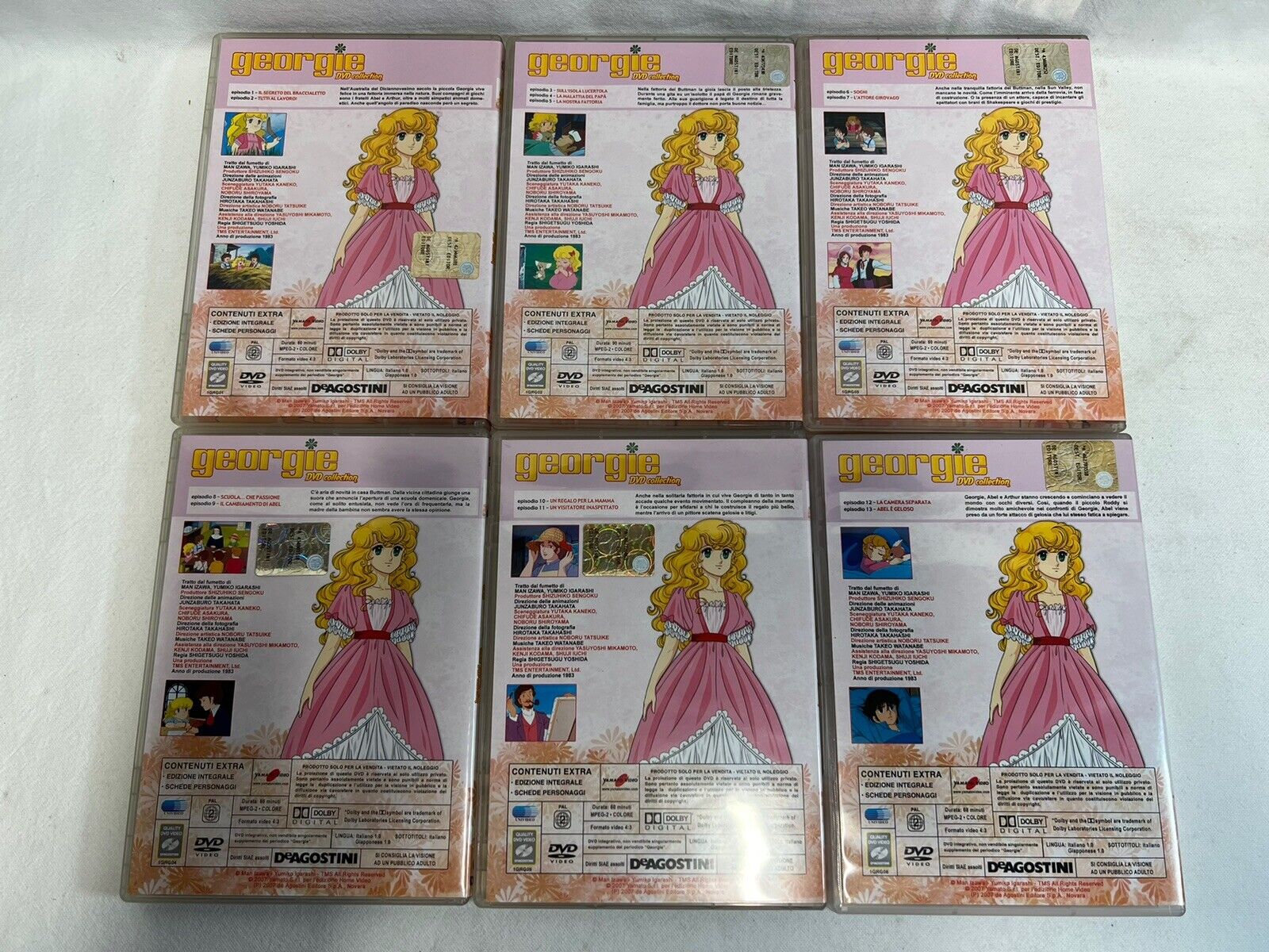 Dvd Collection Georgie  1/22 Serie Completa DeAgostini - immagine 5