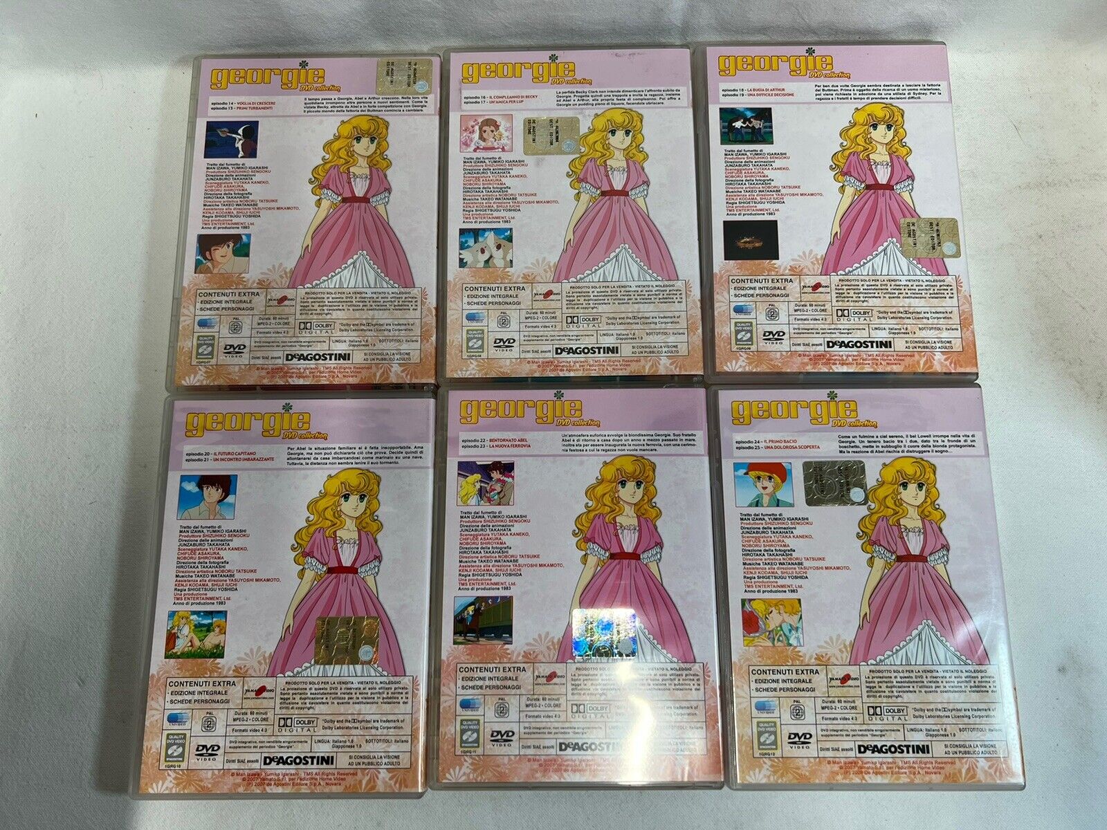 Dvd Collection Georgie  1/22 Serie Completa DeAgostini - immagine 7