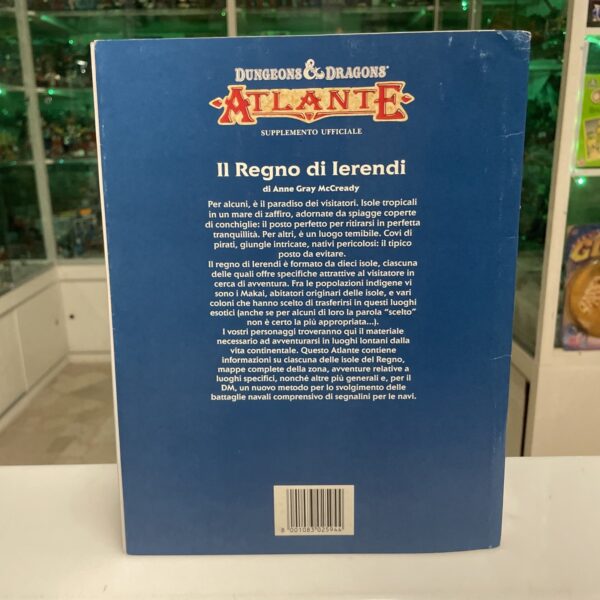 EG TSR  - Dungeons & Dragons ATLANTE - Il Regno di Ierendi - Vintage NUOVO - immagine 3