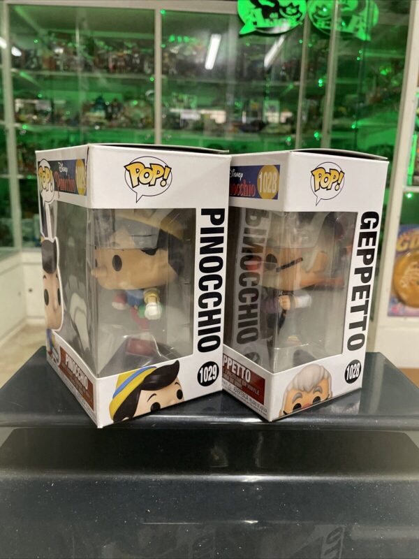 FUNKO POP - Disney - Pinocchio # 1029 Geppetto # 1028 Lotto - immagine 3