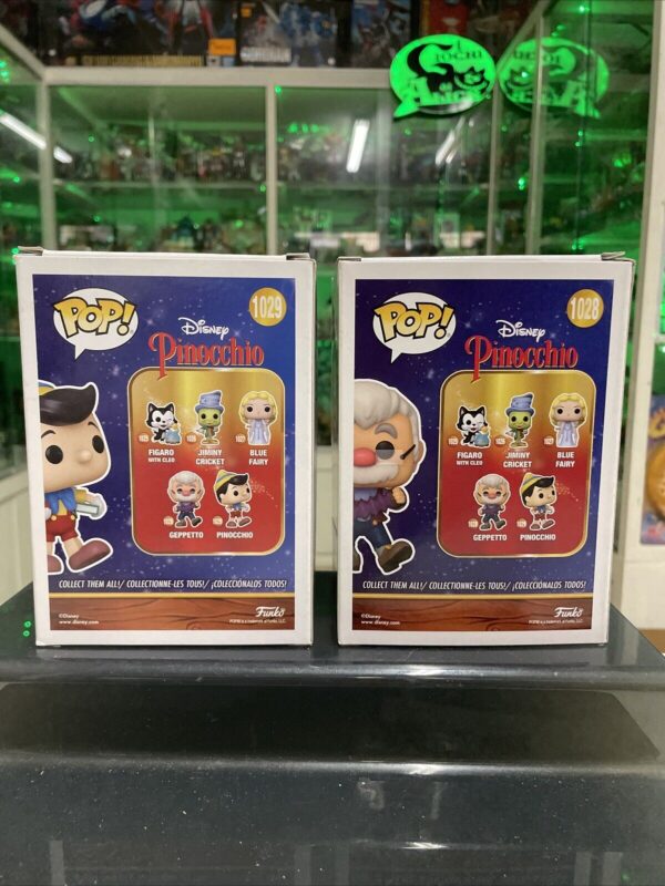 FUNKO POP - Disney - Pinocchio # 1029 Geppetto # 1028 Lotto - immagine 4