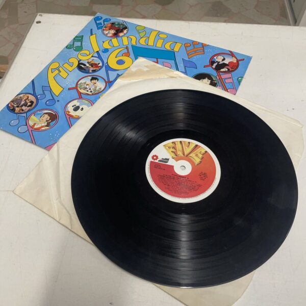 Five RECORD - CRISTINA D'AVENA Fivelandia 6 - vinile 33 giri - immagine 4