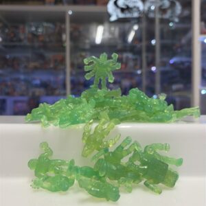 GIG  Exogini vintage Originali  Serie Completa 40 Pz VERDE Medusa Marte Mattone