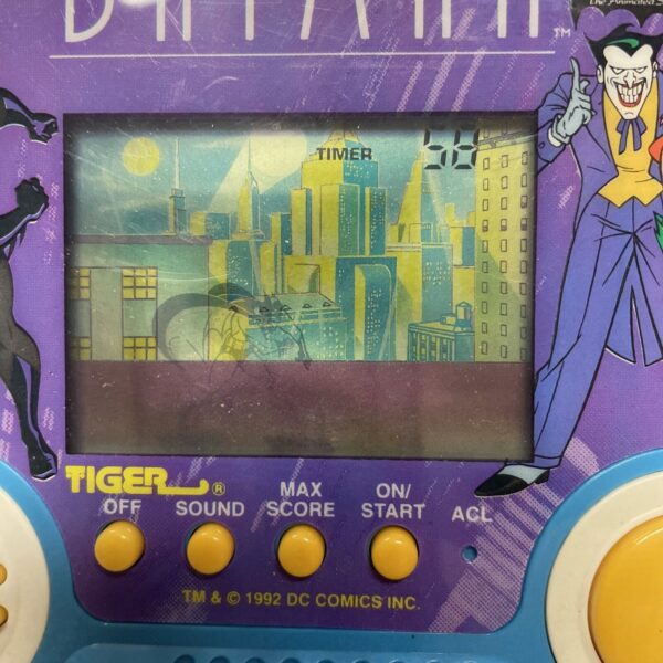 GIG TIGER  Scacciapensieri  BATMAN Animation Anni 80 Gig FUNZIONANTE - immagine 8