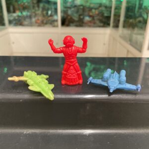 GOMMINE Gomme Vintage Space Robot Rubber Pencil Top Erasers By Imperial 1979