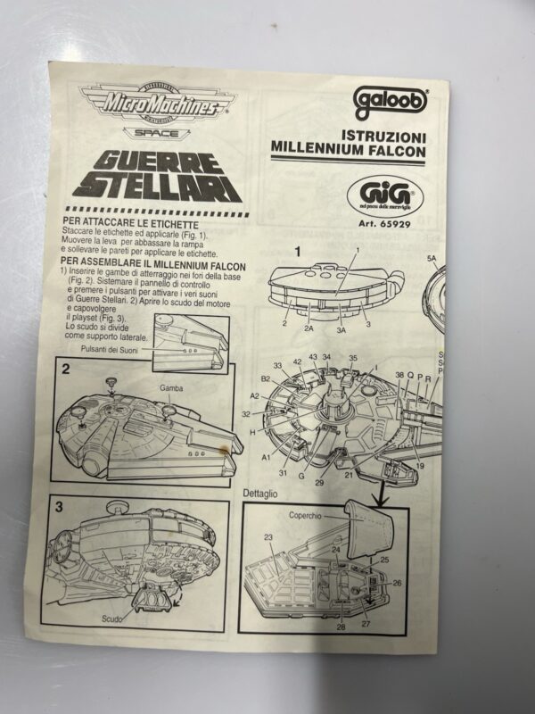 Galoob Micro Machines - Lotto Star Wars Con Millennium Falcon - immagine 12