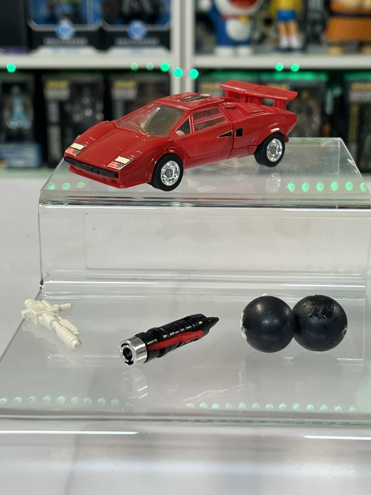 Gig Takara Diaclone Trasformer Auto Robot Lamborghini Super Countach LP 500s - immagine 11