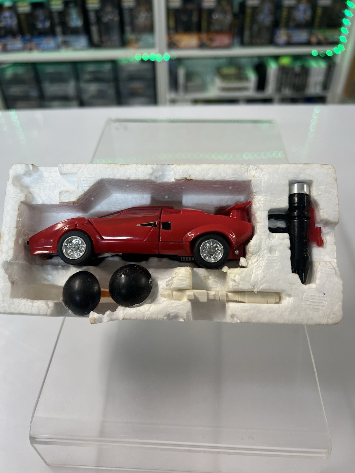 Gig Takara Diaclone Trasformer Auto Robot Lamborghini Super Countach LP 500s - immagine 22