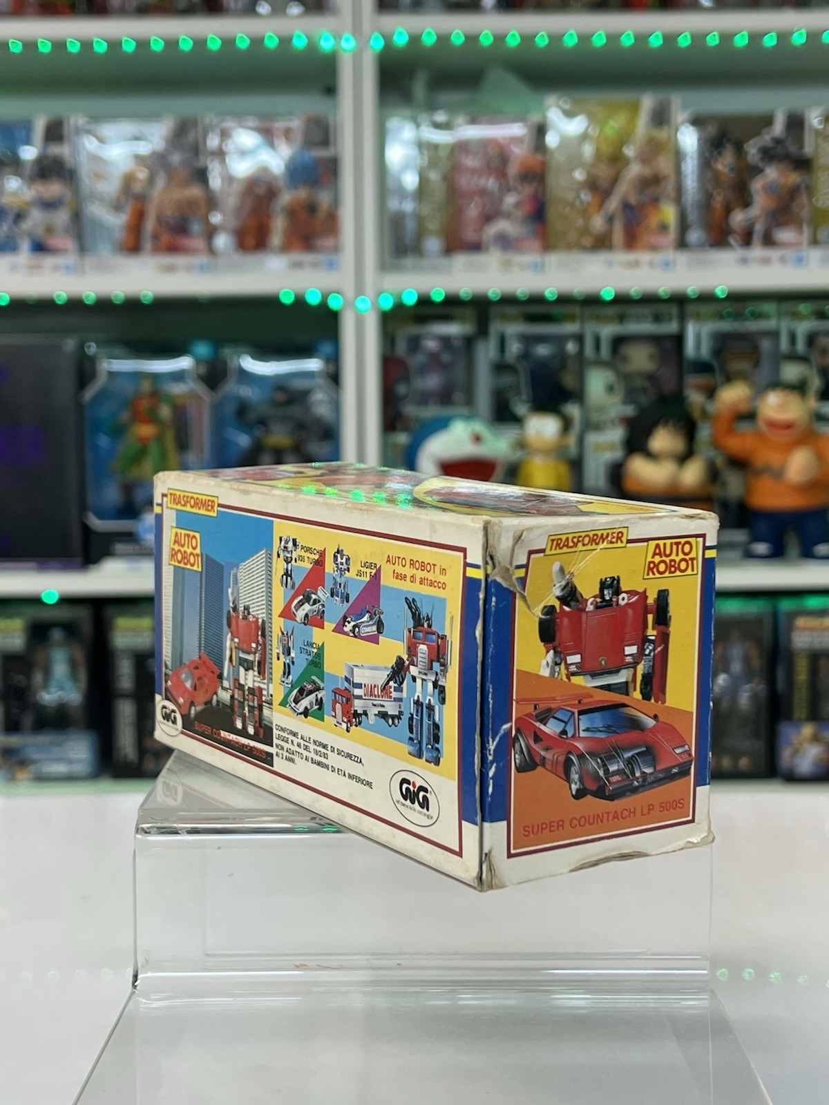 Gig Takara Diaclone Trasformer Auto Robot Lamborghini Super Countach LP 500s - immagine 9