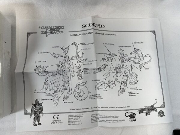 Giochi Preziosi I Cavalieri Dello Zodiaco Saint Seiya Die Cast - Milo Scorpio - immagine 8