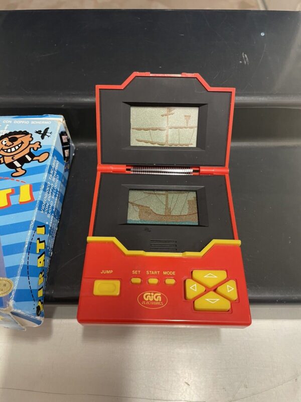 Handheld Pocket Pirate GIG Electronics Schiacciapensieri Game Watch RARO - immagine 6