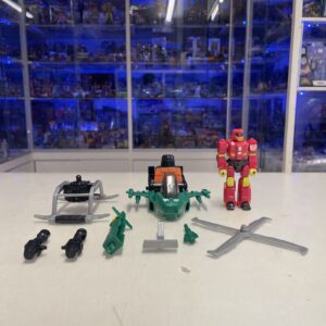 Hasbro Transformers  Takara 1990 Action Masters Over Run w/ Helicopter