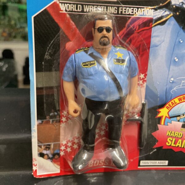 Hasbro WWF Big Boss Man Wrestling Figure Series 1 1990 GIG - immagine 3