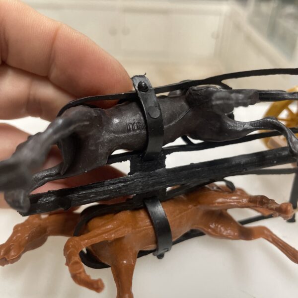 ISAS Soldatini  FAR WEST Cowboys Diligenza - scala 1/32 - immagine 4